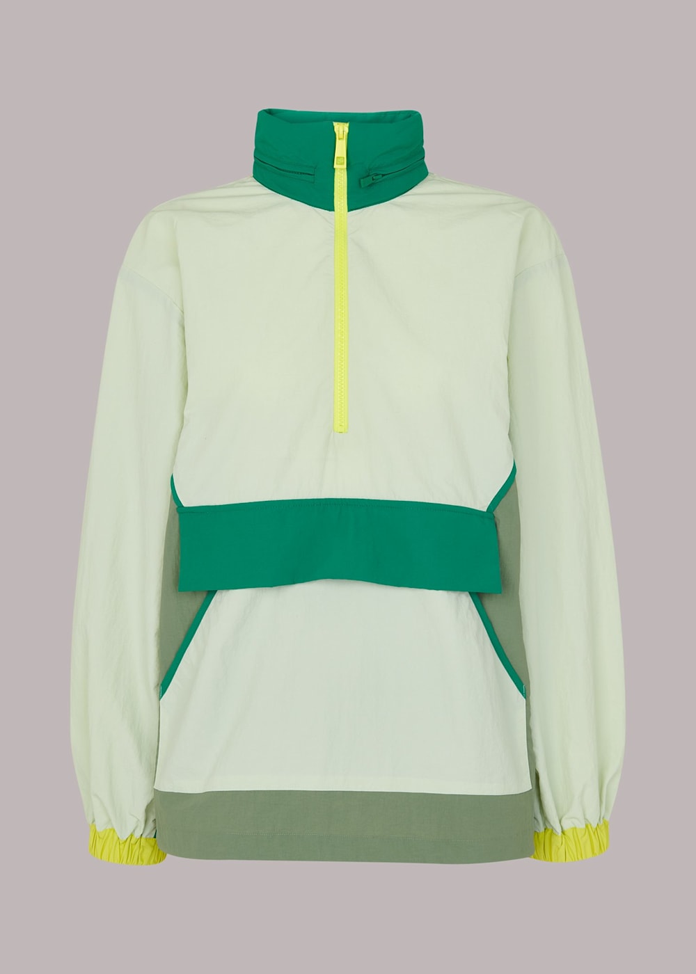 Rains color block anorak best sale